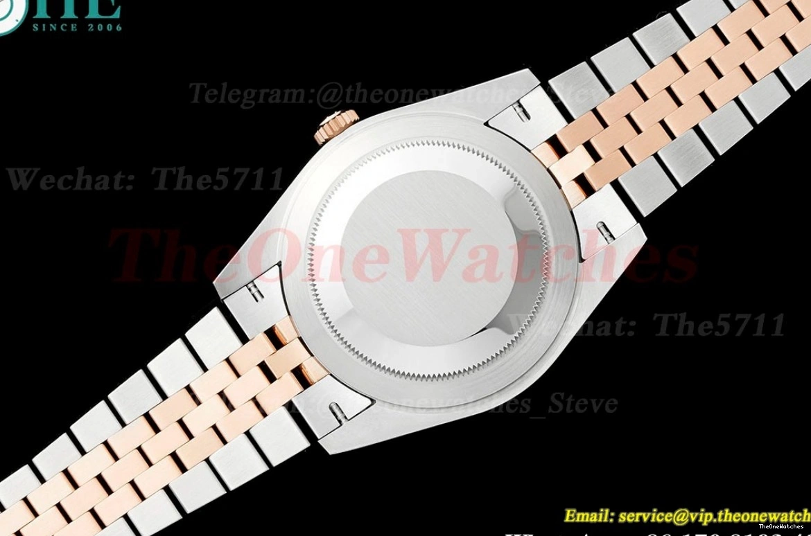 126331 VS3235 Textured Silver Dial Datejust VSF 41mm RG Jub SS 0414